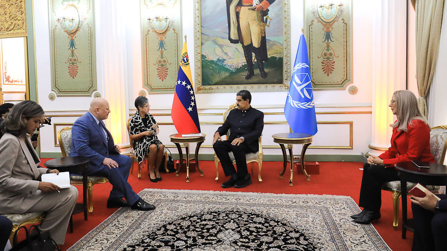 Presidente Nicolás Maduro y Fiscal de la CPI