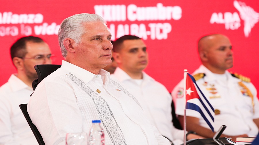 Presidente de Cuba rechazó las injerencias externas contra Venezuela