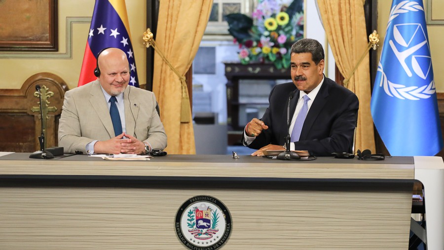 Presidente Maduro se reúne con fiscal de la CPI
