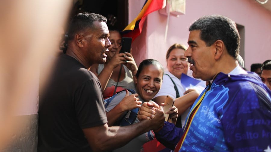Presidente Maduro Nicolás en Antímano