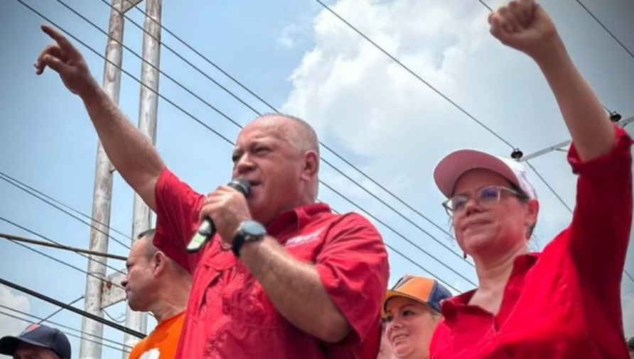 Diosdado Cabello desde Turén: Las sanciones y el bloqueo tienen candidato