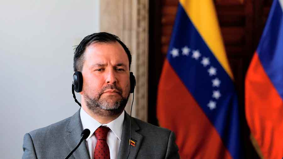 Yván Gil, ministro de Exteriores de Venezuela