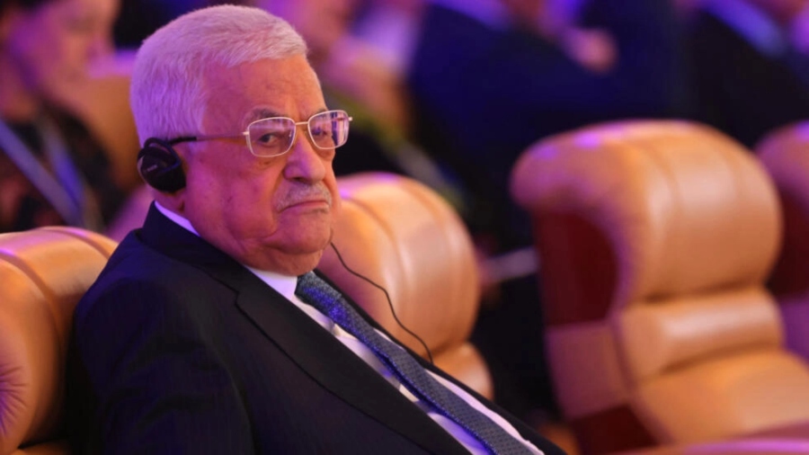 Presidente de la Autoridad Palestina, Mahmoud Abbas 