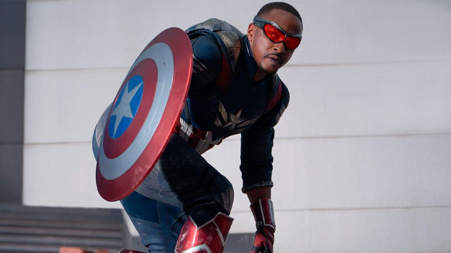 Para la cuarta película de Capitán América, Sam Wilson usará un traje parecido al de Steve Rogers