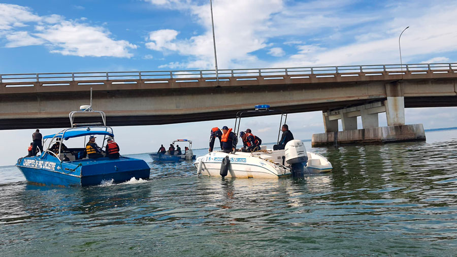 Zulia | Autoridades continúan labores para localizar cuerpo del hombre que cayó desde el puente tras