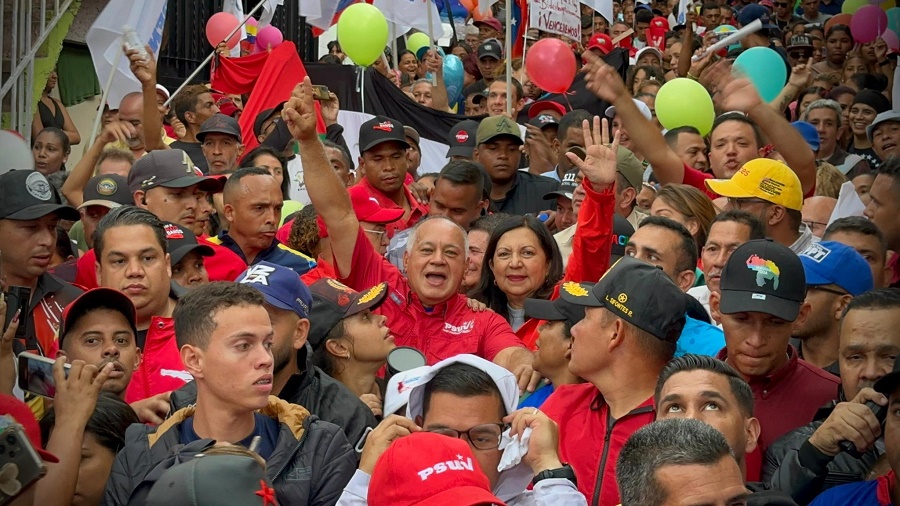 Cabello a la oposición: “No ganan elecciones porque no tienen los votos”