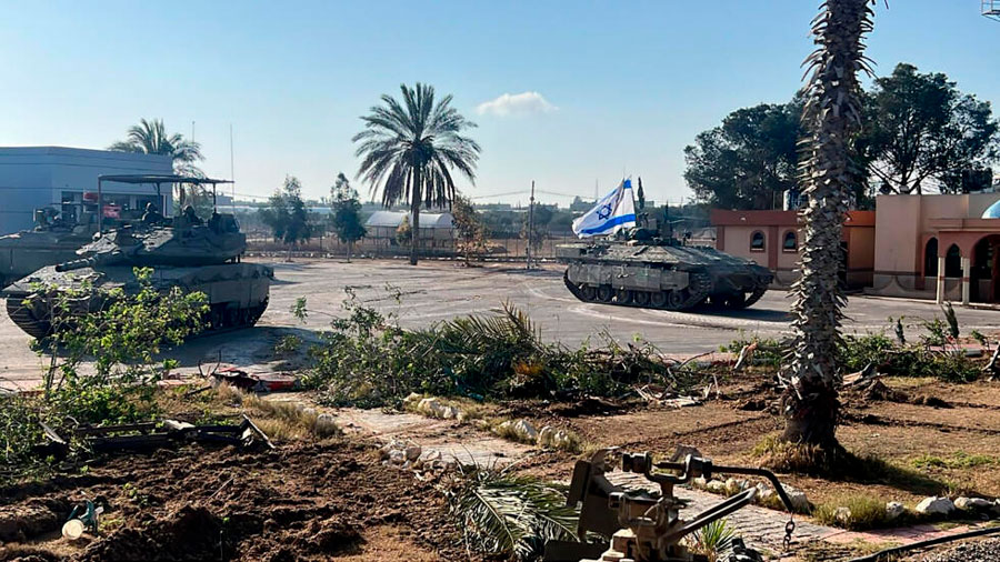Israel toma el control del lado palestino del paso fronterizo de Rafa 