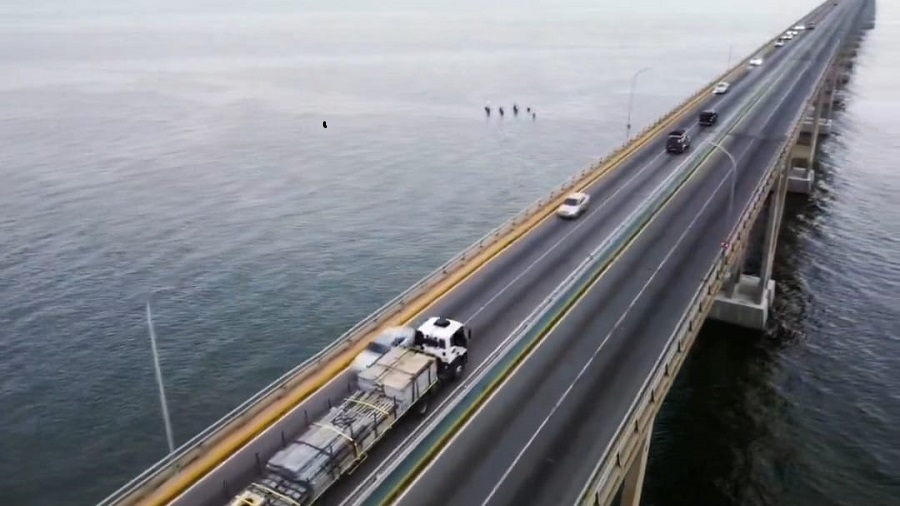 FANB traslada puente modular desde Maracaibo a la isla de Anacoco (FANB)
