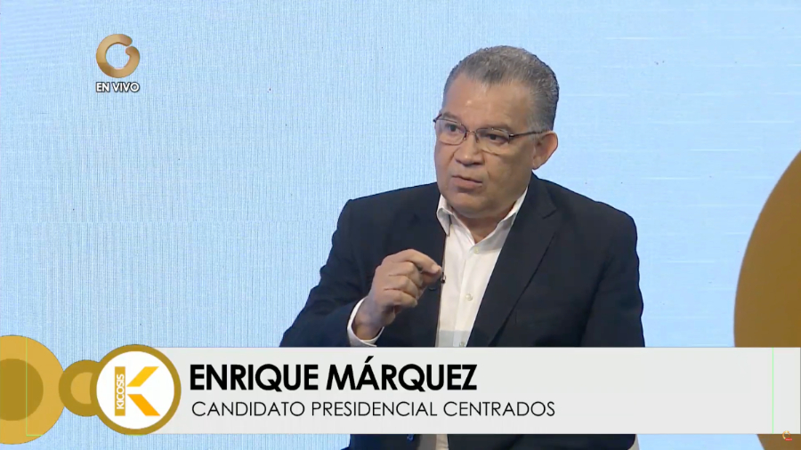 Candidato presidencial, Enrique Márquez