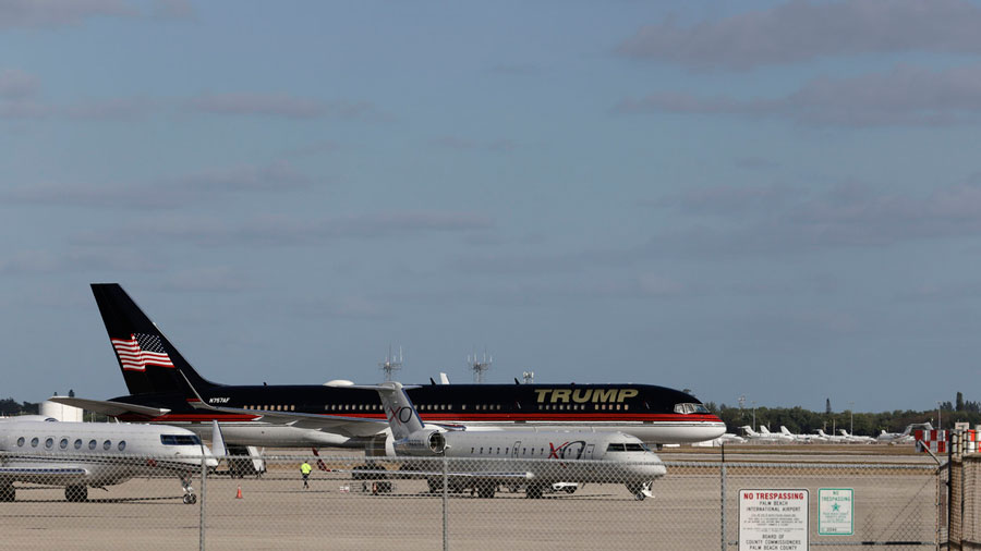 El Boeing 757 de Donald Trump 
