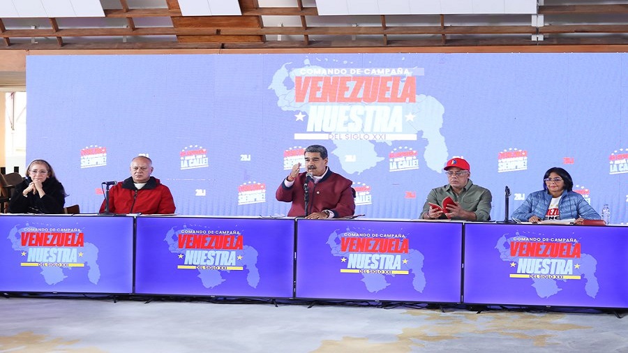 Presidente Maduro instala comando de campaña “Venezuela Nuestra”