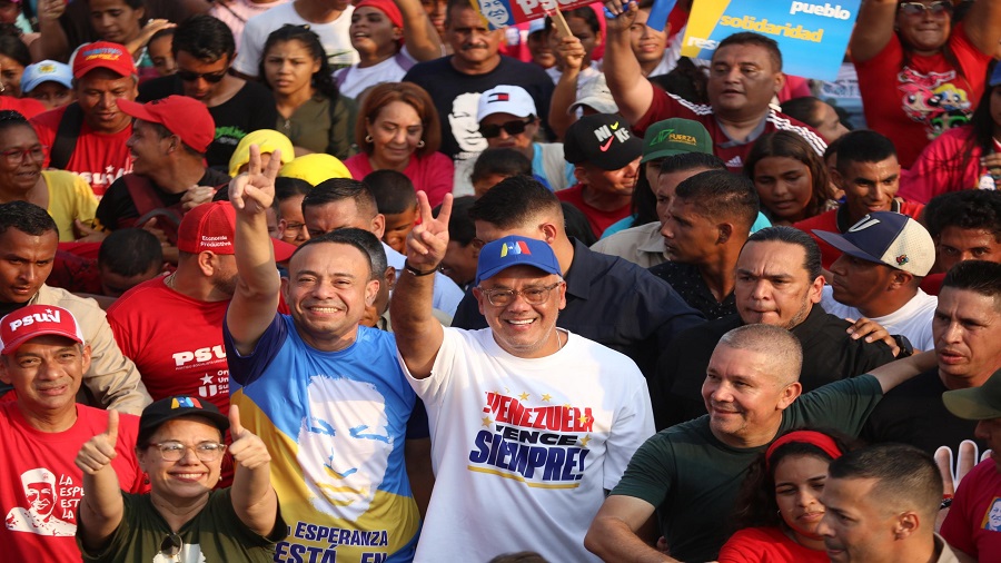 La Furia Bolivariana toma las calles de Guanare en apoyo a Maduro