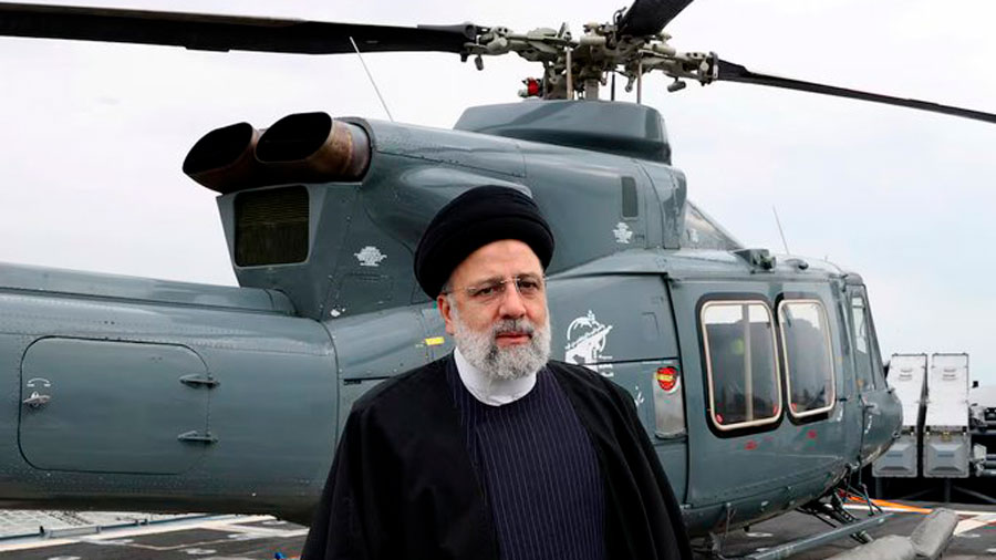 Accidente del helicóptero en el que viajaban el presidente de Irán y su ministro de Exteriores