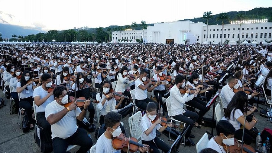 Sistema de Orquestas de Venezuela aspira a su segundo récord Guinness
