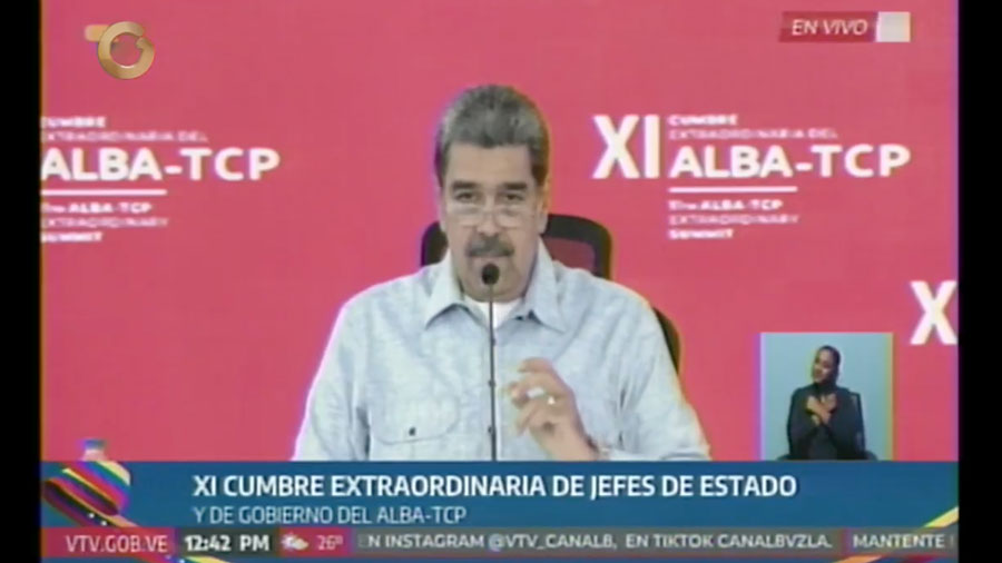 Maduro en cumbre extraordinaria de la ALBA: Venezuela resiste una ...