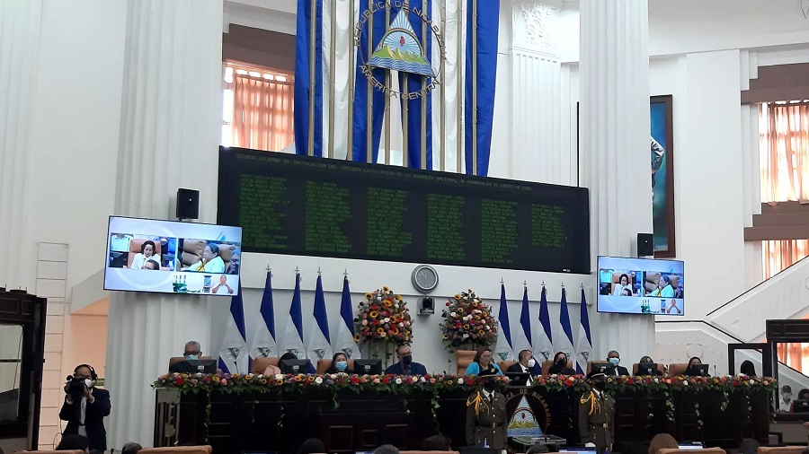 La Asamblea de Nicaragua rechaza la 