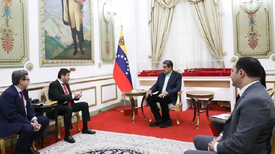 Repsol reunidos con presidente Maduro (Prensa Presidencial)