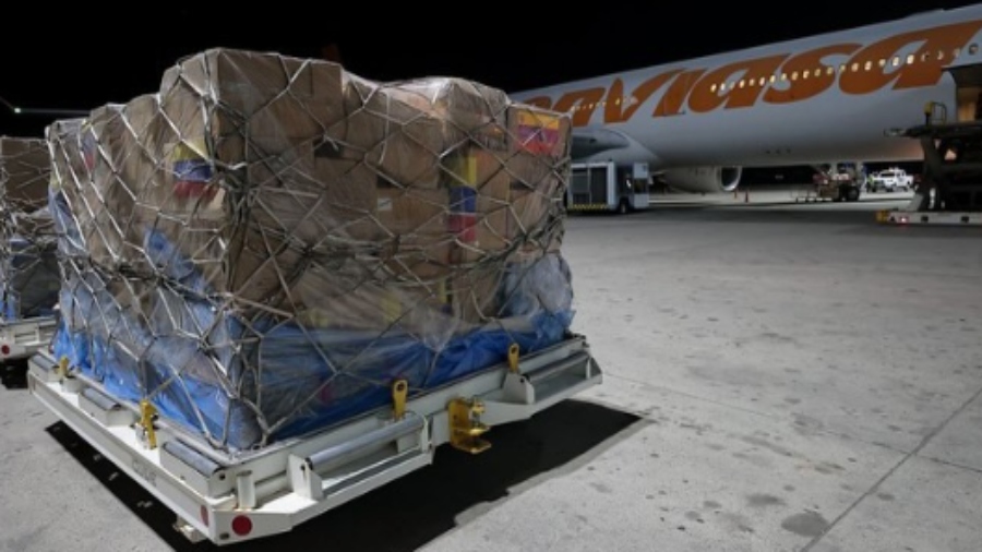 Gobierno venezolano envió casi 14 toneladas de ayuda humanitaria al Líbano y Siria