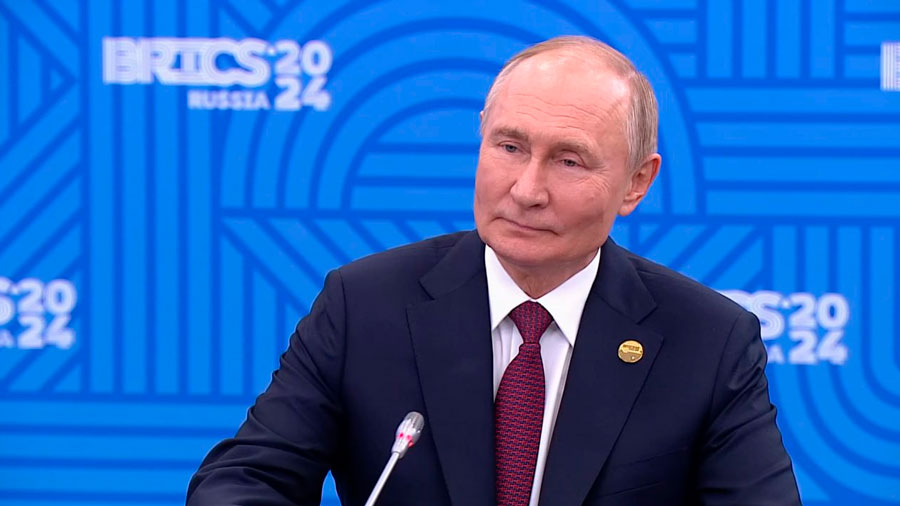 Presidente de Rusia, Vladimir Putin 