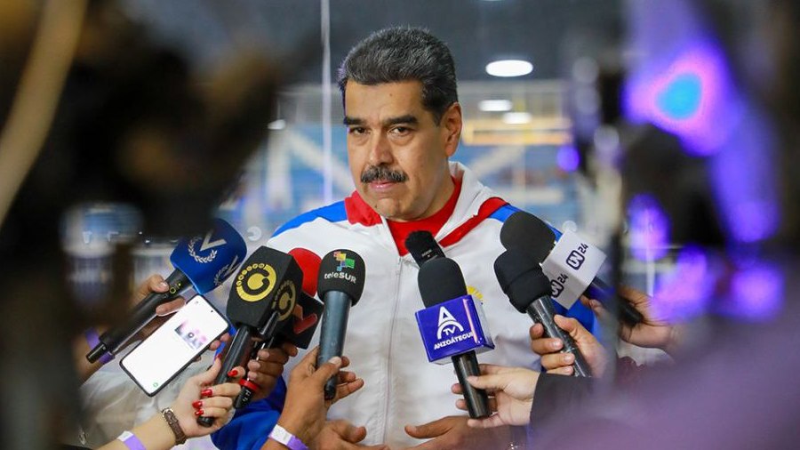 Nicolás Maduro en la inauguración de los Juegos Deportivos Nacionales Oriente 2024