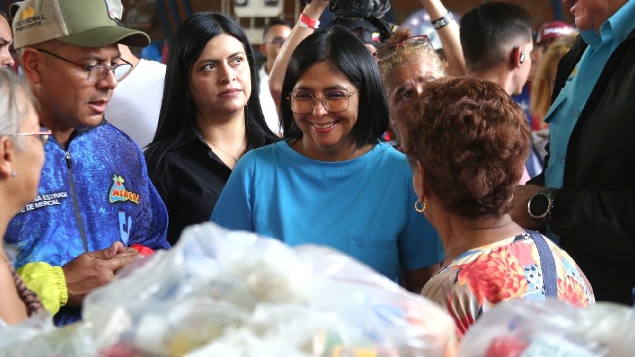 Rodríguez hizo un recorrido para supervisar la ejecución de diferentes actividades 