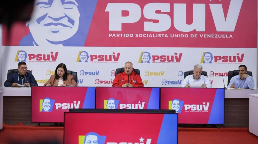 Rueda de prensa del PSUV, 26 de noviembre 2024