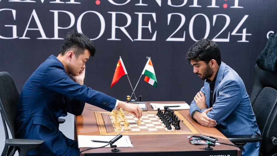 Mundial de ajedez Gukesh gana la tercera partida y empata con Ding