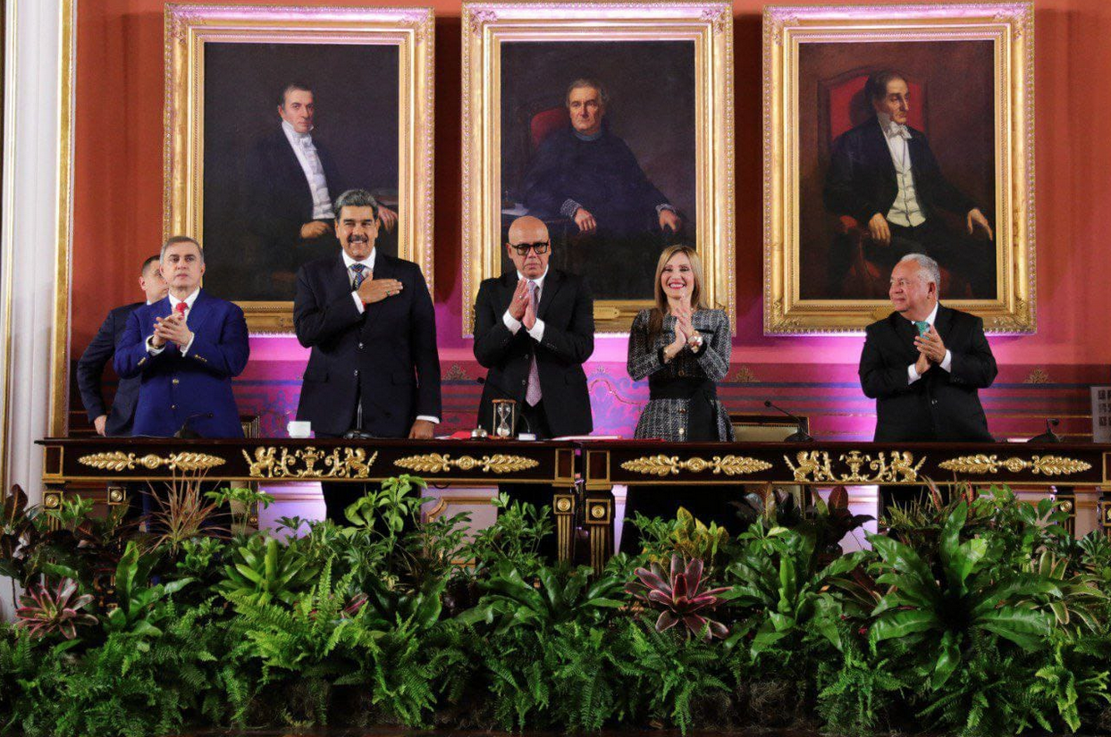 Nicolás Maduro juró como presidente de Venezuela para el período 2025 ...
