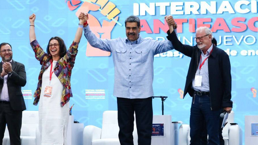 Nicolás Maduro cierra Festival Mundial de la Internacional Antifascista 