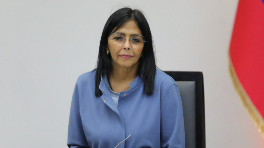 Cortesía. Vp. Delcy Rodríguez, durante reunión del Consejo Nacional de Economía. 21ENE25