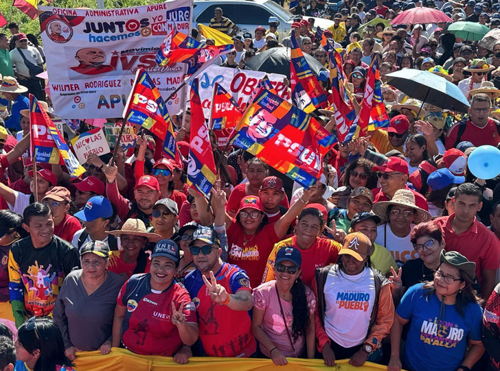 Chavismo se moviliza en apoyo al Presidente Maduro y defensa de la ...