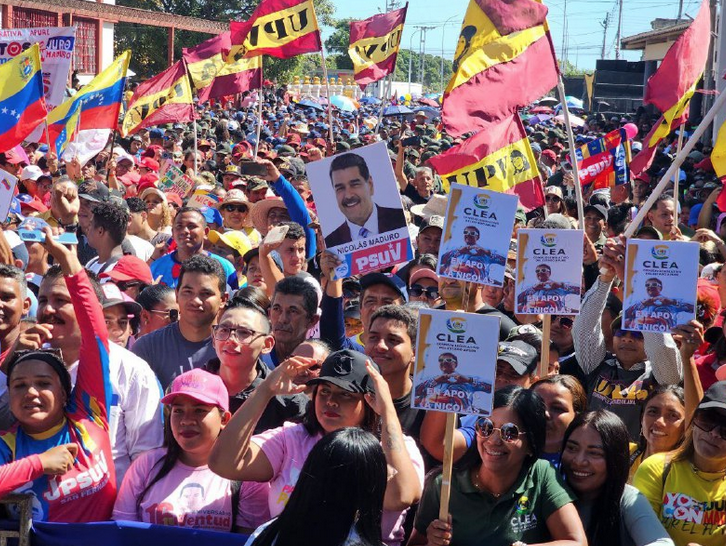Chavismo se moviliza en apoyo al Presidente Maduro y defensa de la ...