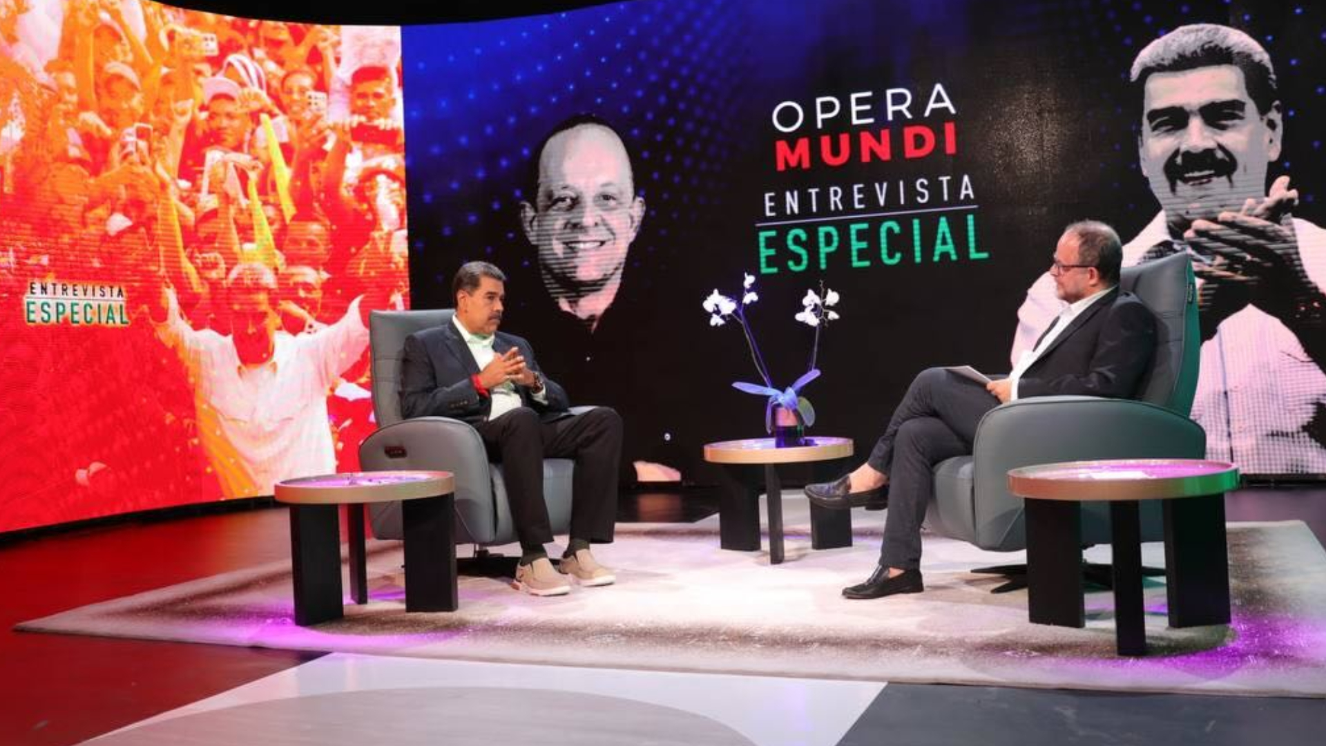 Nicolás Maduro en entrevista especial con Opera Mundi