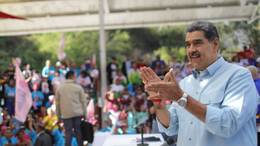 Cortesía. Presidente Nicolás Maduro durante la activación de la 4T