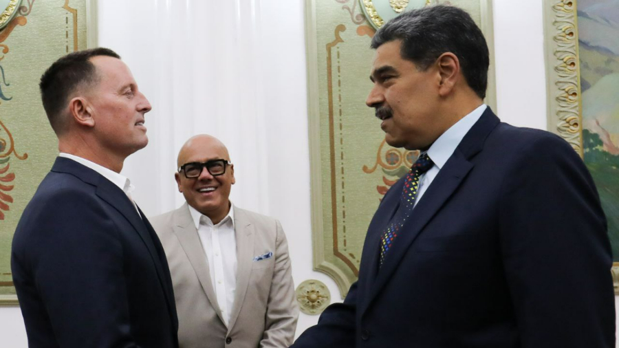 Presidente Maduro y Richard Grenell 