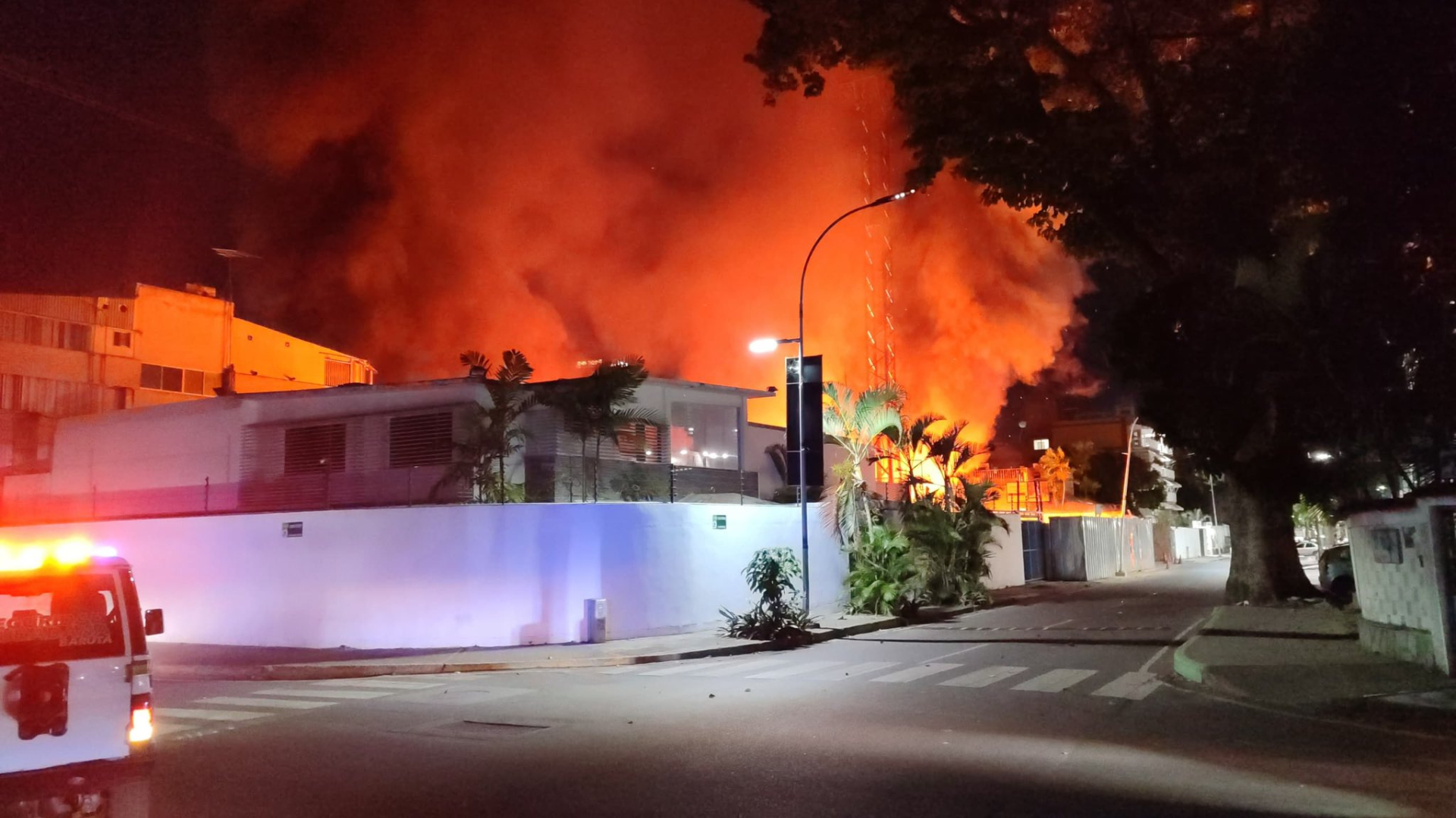 Incendio Las Mercedes, 14 de febrero 