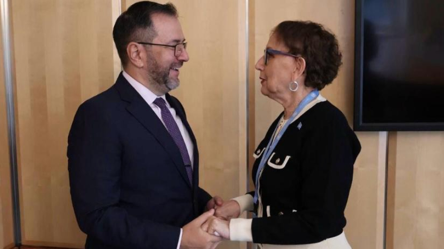 Canciller Gil sostuvo encuentro con la secretaria general de la ...