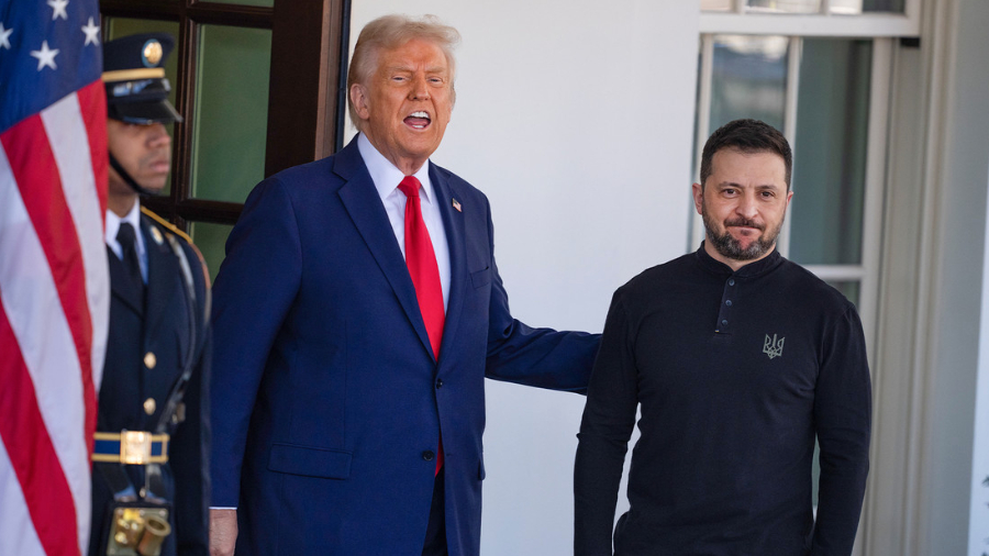 (+Video) Zelenski abandonó la Casa Blanca antes de lo planeado: "Faltó ...