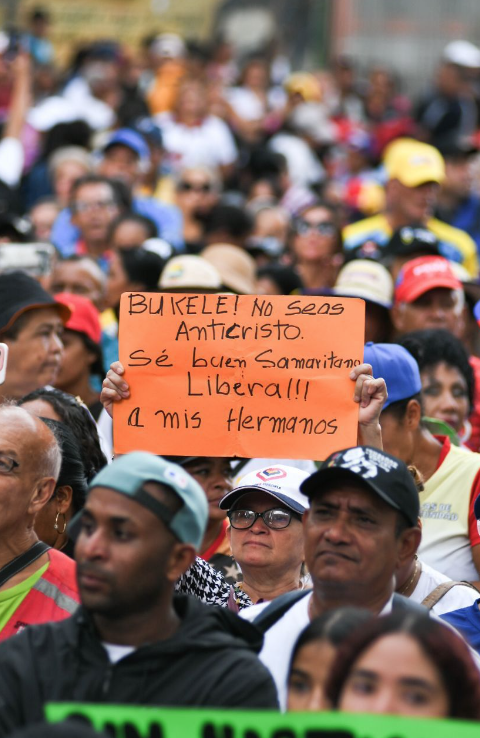 (+Fotos) Pueblo se movilizó en defensa de los migrantes venezolanos ...