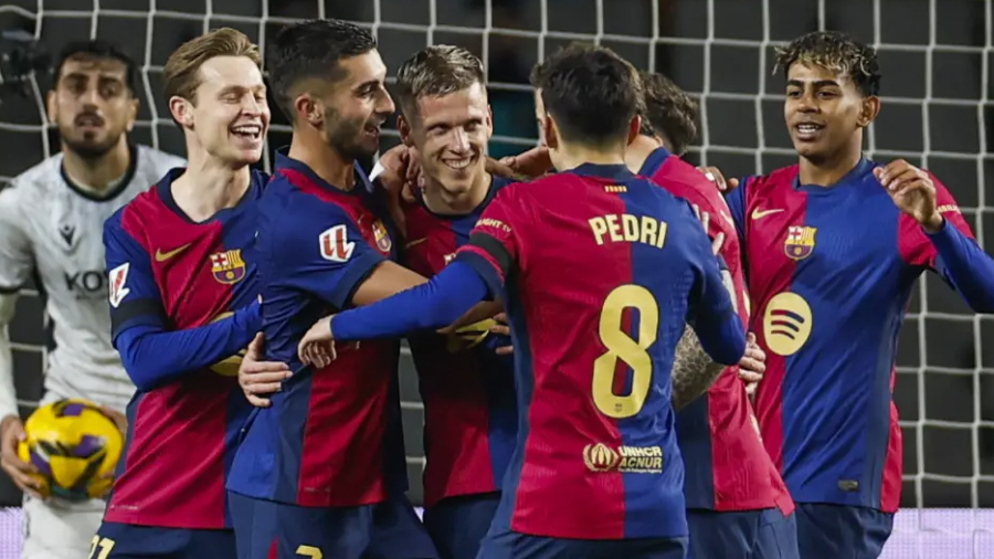 Barcelona arrolla a Osasuna 3-0 y amplía su ventaja como líder de la Liga