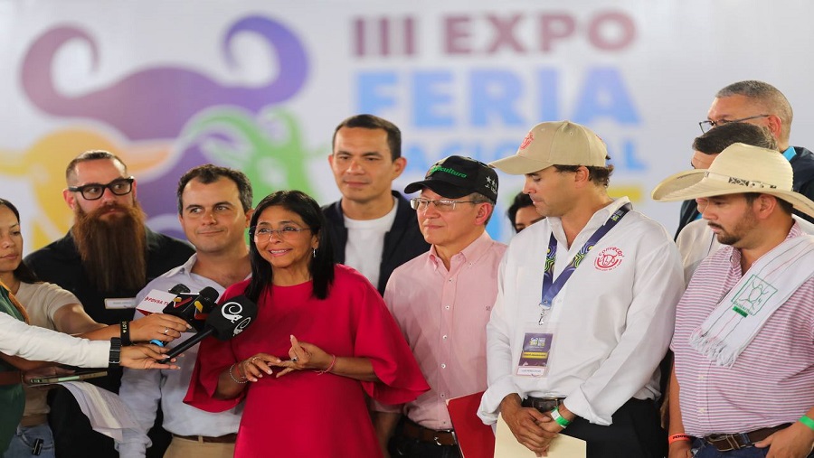 Vicepresidenta Delcy Rodríguez (Cortesía)