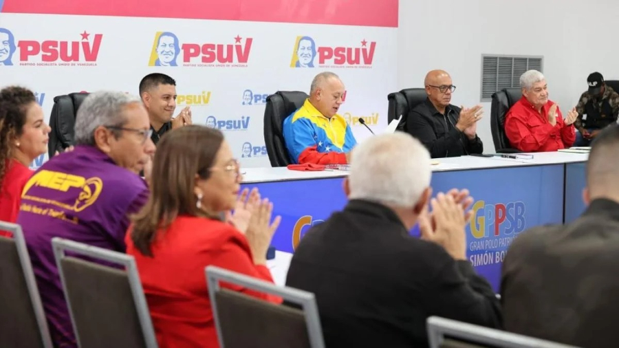 Cortesía. Rueda de prensa PSUV, anuncio de candidatos Cortesía. Rueda de prensa PSUV, anuncio de candidatos