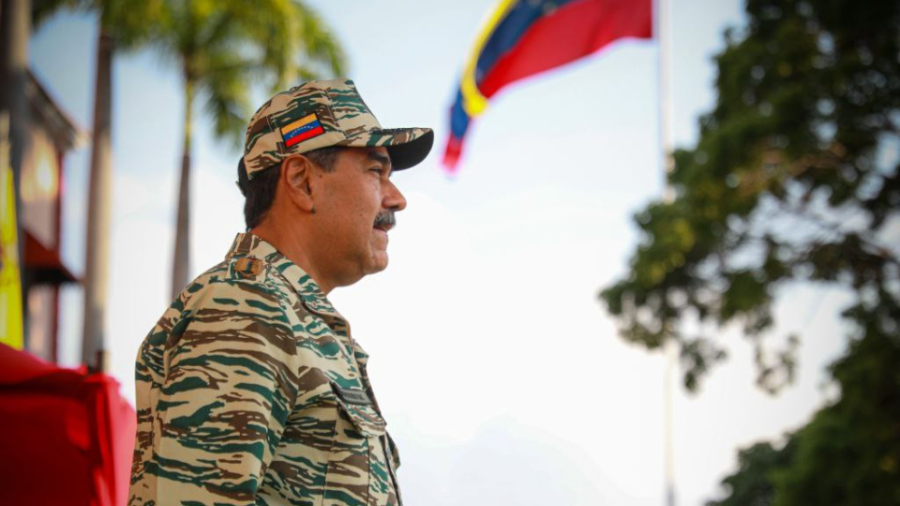 Cortesía. Presidente Nicolás Maduro, durante acto con la Milicia Bolivariana Cortesía. Presidente Nicolás Maduro, durante acto con la Milicia Bolivariana