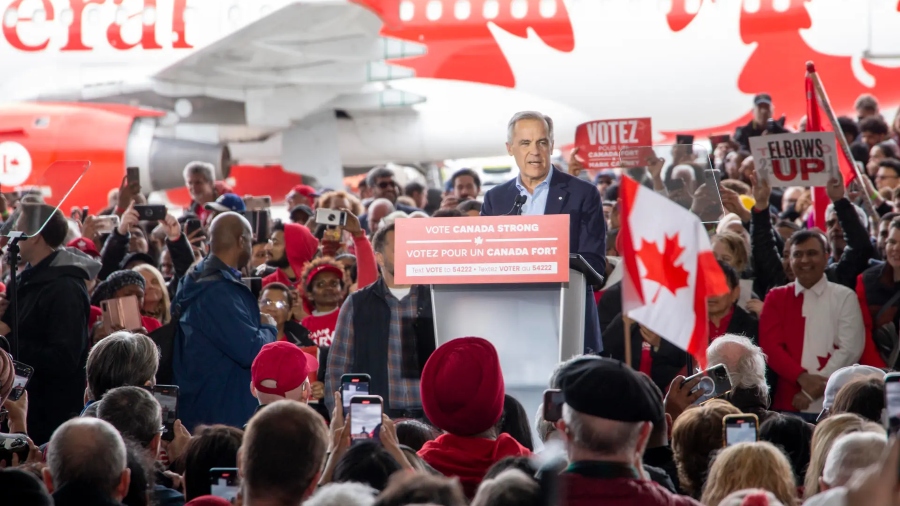 Líder del Partido Liberal, y primer ministro de Canadá, Mark Carney
