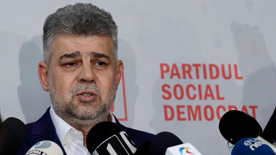 Primer ministro de Rumanía, el socialdemócrata Marcel Ciolacu