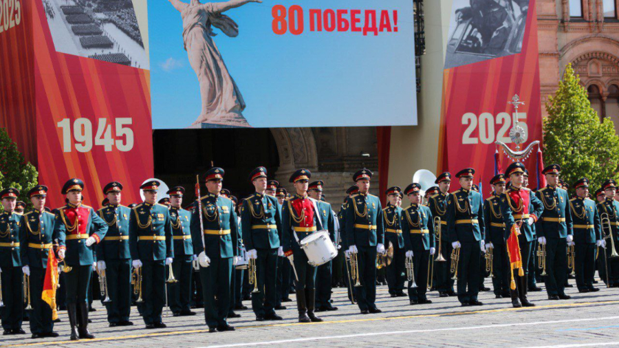 Cortesía. Desfile Día de la Victoria en Rusia.