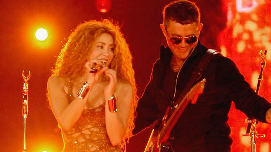 Shakira y Alejandro Sanz 