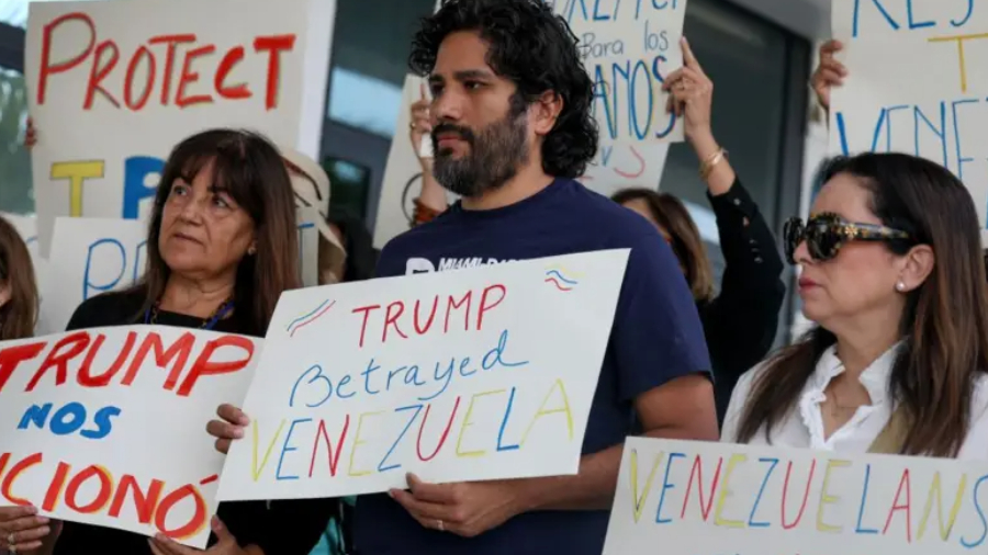Cortesía. Venezolanos a favor del TPS