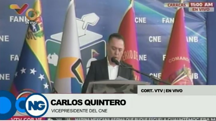 Carlos Quintero rector del CNE