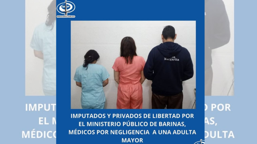 Cortesía. Médicos imputados en Barinas por negligencia